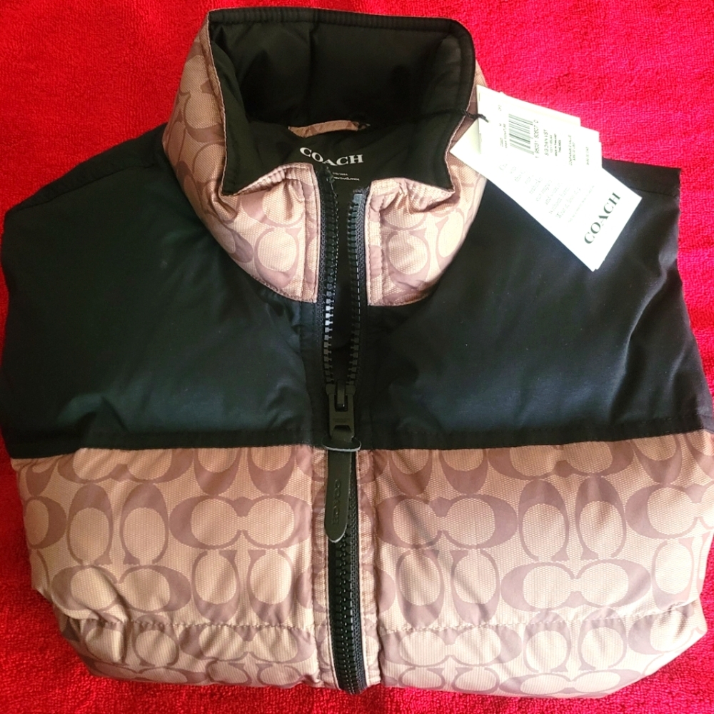 Men’s Coach "C" Signature Down Vest / Puffer